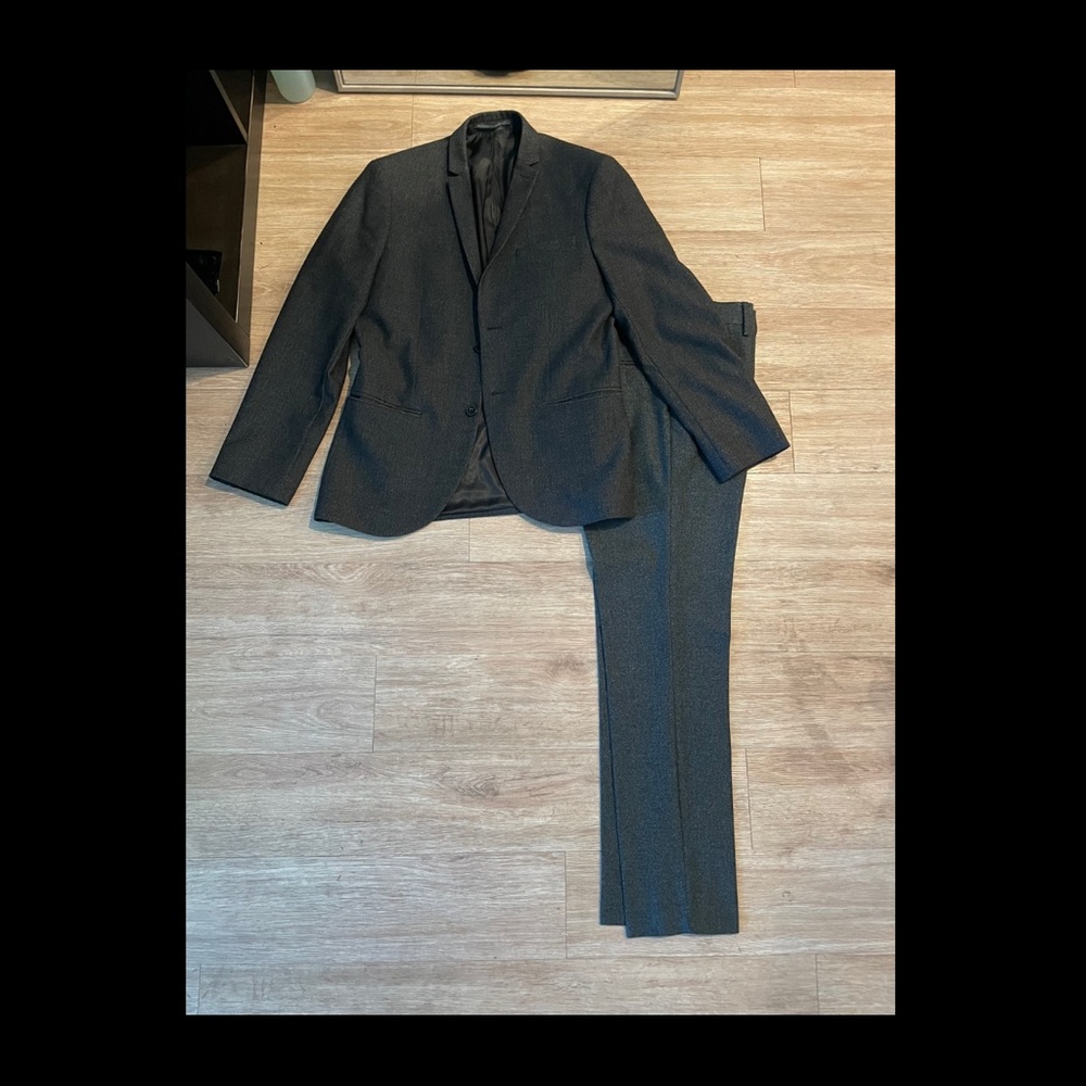 H&M Slim/Skinny Suit Separates Grey 40R 34R